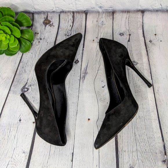 SERGIO ROSSI Suede Heels - Picture 12 of 17